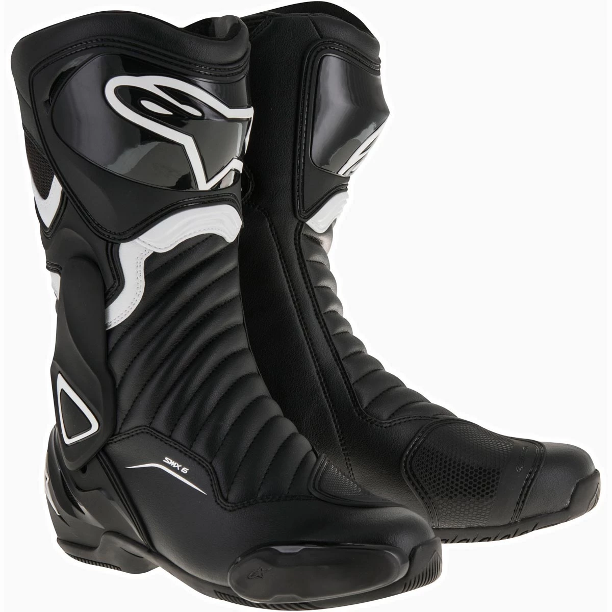 Alpinestars SMX-6 Boots V2 - Black White 4 Alpinestars SMX-6 Boots V2 - Black White - Image 2