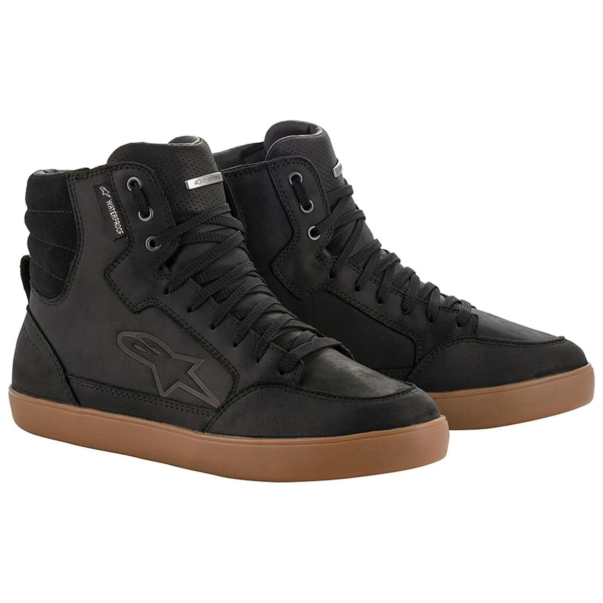 Alpinestars J-6 Shoes WP - Black Gum 3 Alpinestars J-6 Shoes WP - Black Gum