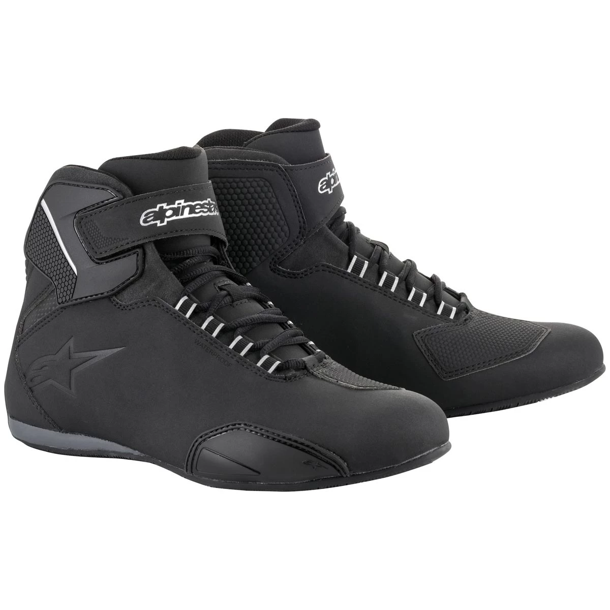 Alpinestars Sektor Shoes WP - Black 3 Alpinestars Sektor Shoes WP - Black