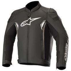 Alpinestars SP-1 V2 Leather Jacket - Black Grey