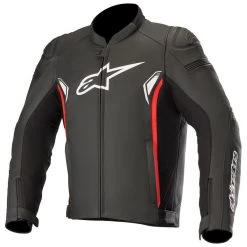 Alpinestars SP-1 V2 Leather Jacket - Black Red