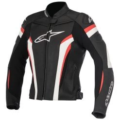 Alpinestars GP Plus R V2 Leather Jacket Ladies - Black Red