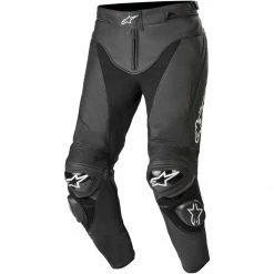 Alpinestars Track V2 Leather Trousers - Black
