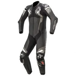 Alpinestars Atem Leather Suit V4 1PC - Black Grey White