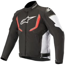 Alpinestars T-GP R V2 Jacket WP - Black White Red