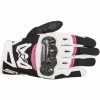 Alpinestars SMX-2 Air Carbon Gloves V2 Ladies - Black White Pink