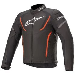 Hot Sale getgeared Shop 13 Alpinestars T-Jaws Jacket V3 WP - Black Red Fluo
