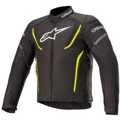 Alpinestars T-Jaws Jacket V3 WP - Black Yellow Fluo