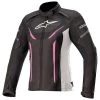 Alpinestars Stella T-Jaws Jacket V3 WP - Black White Fuchsia
