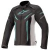 Alpinestars Stella T-Jaws Jacket V3 WP - Black White Teal