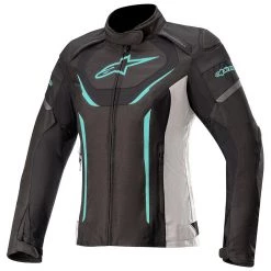 Alpinestars Stella T-Jaws Jacket V3 WP - Black White Teal
