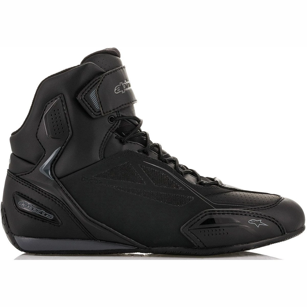 Alpinestars Faster-3 Drystar Shoes WP - Black Cool Gray 4 Alpinestars Faster-3 Drystar Shoes WP - Black Cool Gray - Image 2
