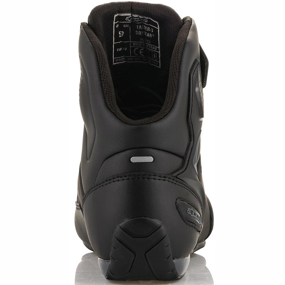Alpinestars Faster-3 Drystar Shoes WP - Black Cool Gray 7 Alpinestars Faster-3 Drystar Shoes WP - Black Cool Gray - Image 5
