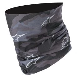 Alpinestars Tactical Necktube Camo - Black Tar Gray