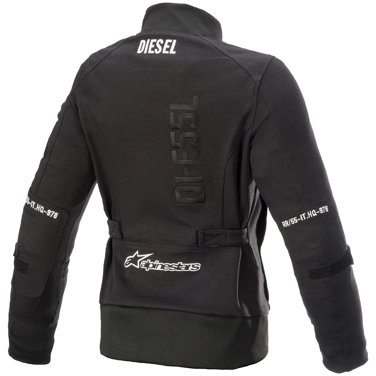 Alpinestars X Diesel AS-DSL Aiko Jacket Ladies - Black 4 Alpinestars X Diesel AS-DSL Aiko Jacket Ladies - Black - Image 2
