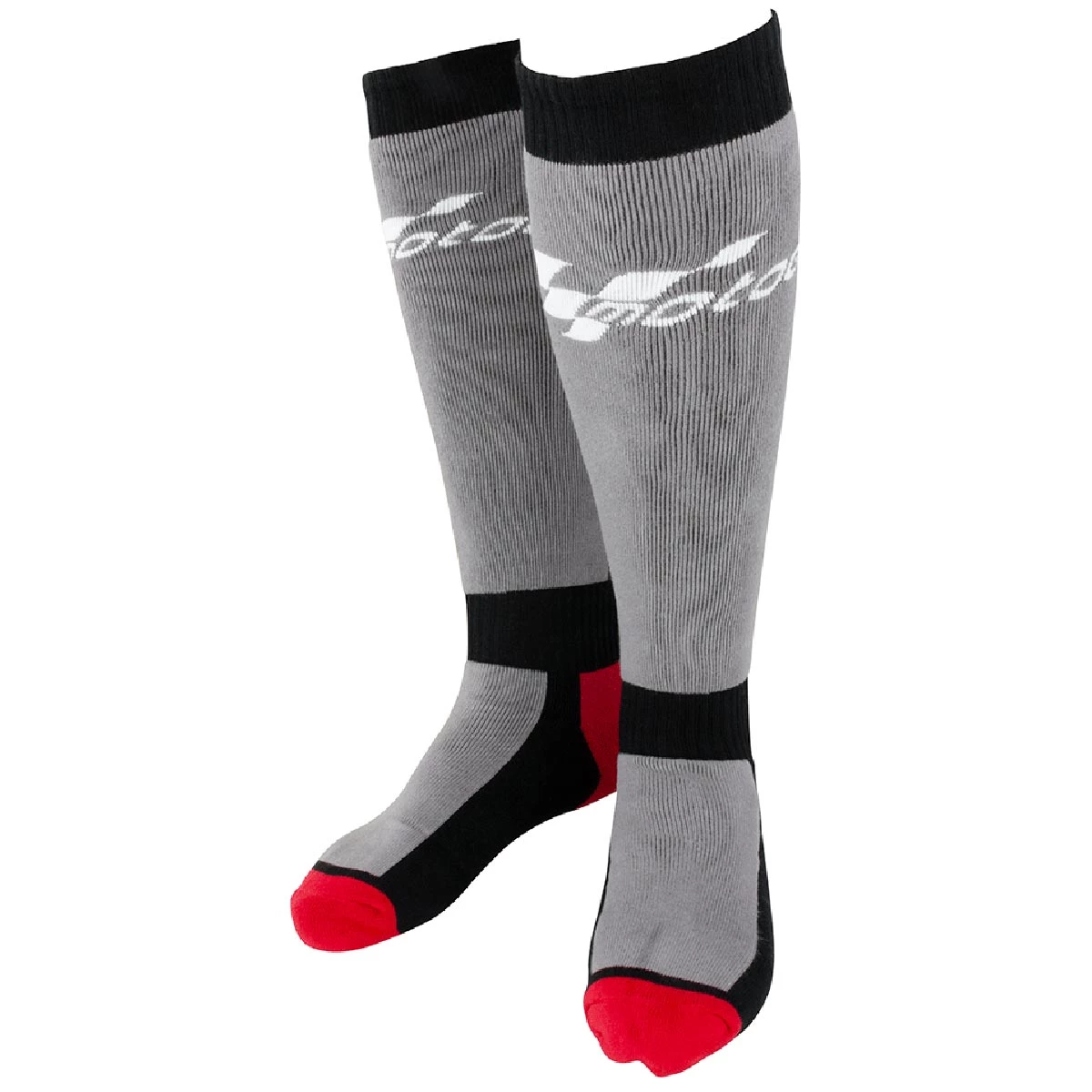 MotoGP Race Socks - Grey Black 3 MotoGP Race Socks - Grey Black