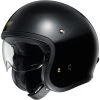 Shoei J-O Open Face Helmet - Black