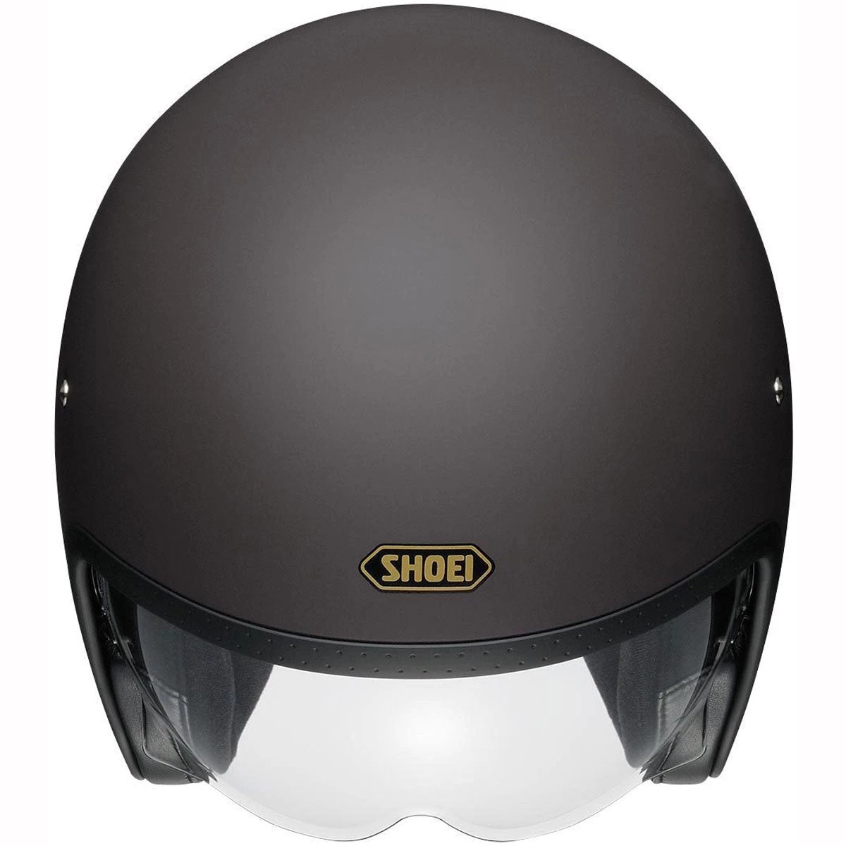 Shoei J-O Helmet Matt - Brown 4 Shoei J-O Helmet Matt - Brown - Image 2