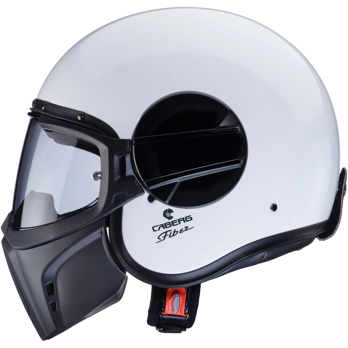 Caberg Ghost Helmet - White 5 Caberg Ghost Helmet - White - Image 3