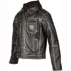 Spada Peacedog Leather Jacket - Black
