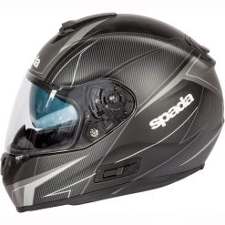 Spada SP16 Linear Helmet - Black Silver -Hot Sale getgeared Shop fx0739840d main spada sp16 linear helmet black silver 3