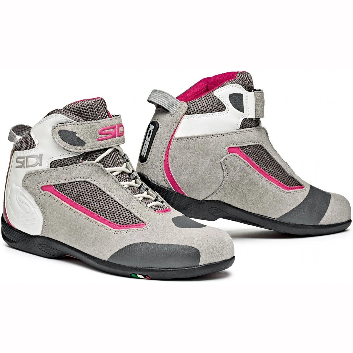 Sidi Gas Boots Ladies - Grey White Pink 3 Sidi Gas Boots Ladies - Grey White Pink