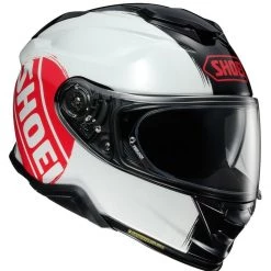 Shoei GT-Air 2 Emblem TC1 Helmet - Black White Red