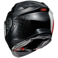 Shoei GT-Air 2 Emblem TC1 Helmet - Black White Red -Hot Sale getgeared Shop fx0779495d main shoei gt air 2 emblem tc1 helmet black white red 3