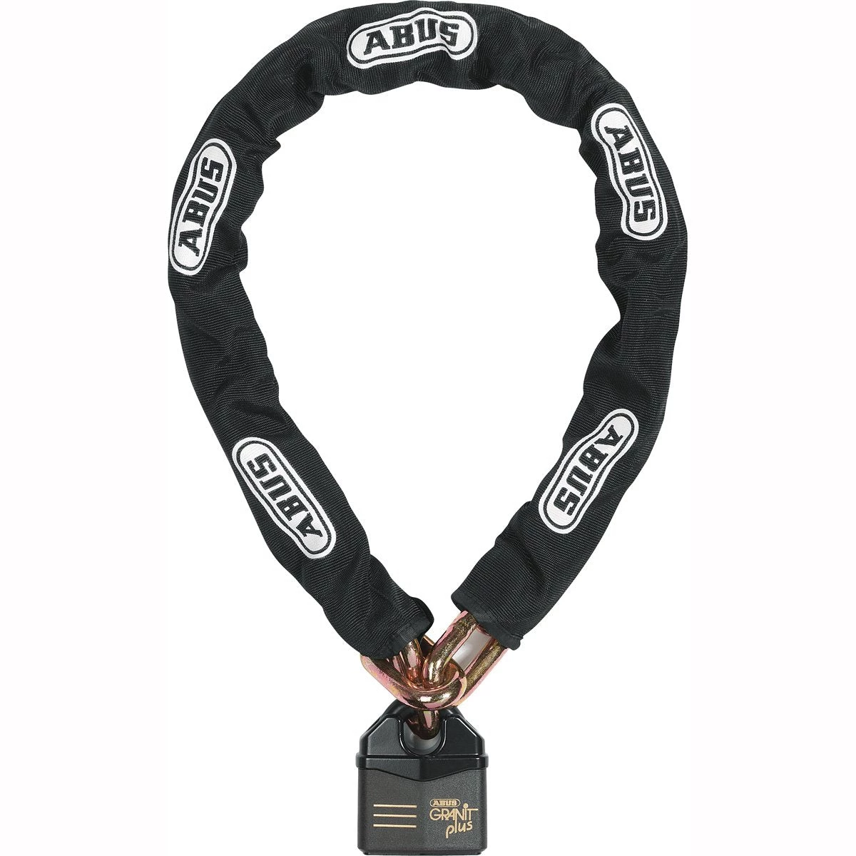 Abus Granit Power Chain 37 14KS 120cm Loop - Black 3 Abus Granit Power Chain 37 14KS 120cm Loop - Black