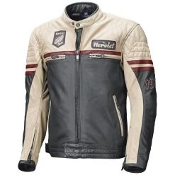 Hot Sale getgeared Shop 7 Held 51927 Baker Leather Jacket - Blue Cream Burgundy