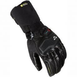 Macna Ion RTX Heated Gloves WP 7.4V 3Amp Bundle - Black