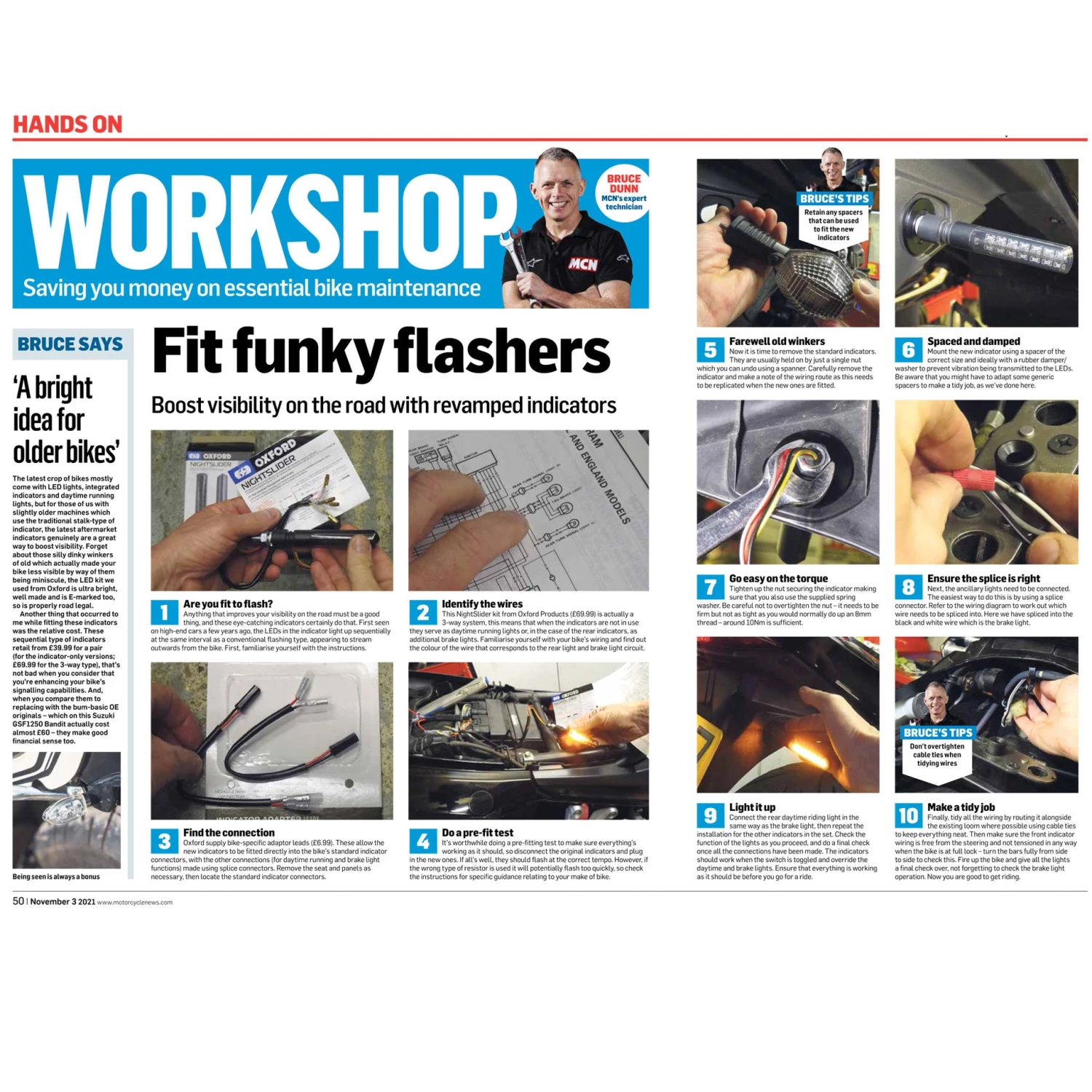 Oxford Nightslider 2-in-1 LED Indicators Front 11 Oxford Nightslider 2-in-1 LED Indicators Front - Image 9