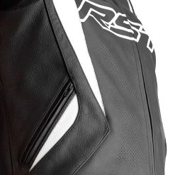 RST Tractech Evo 4 Leather Jacket CE - Black White 8 RST Tractech Evo 4 Leather Jacket CE - Black White -Hot Sale getgeared Shop md102357whid main rst tractech evo 4 leather jacket ce black white 3