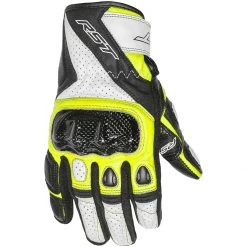 RST Stunt III Gloves 2123 CE - Black Yellow White