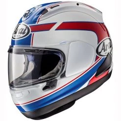 Arai RX-7V Schwantz Pepsi Helmet - White Blue Red