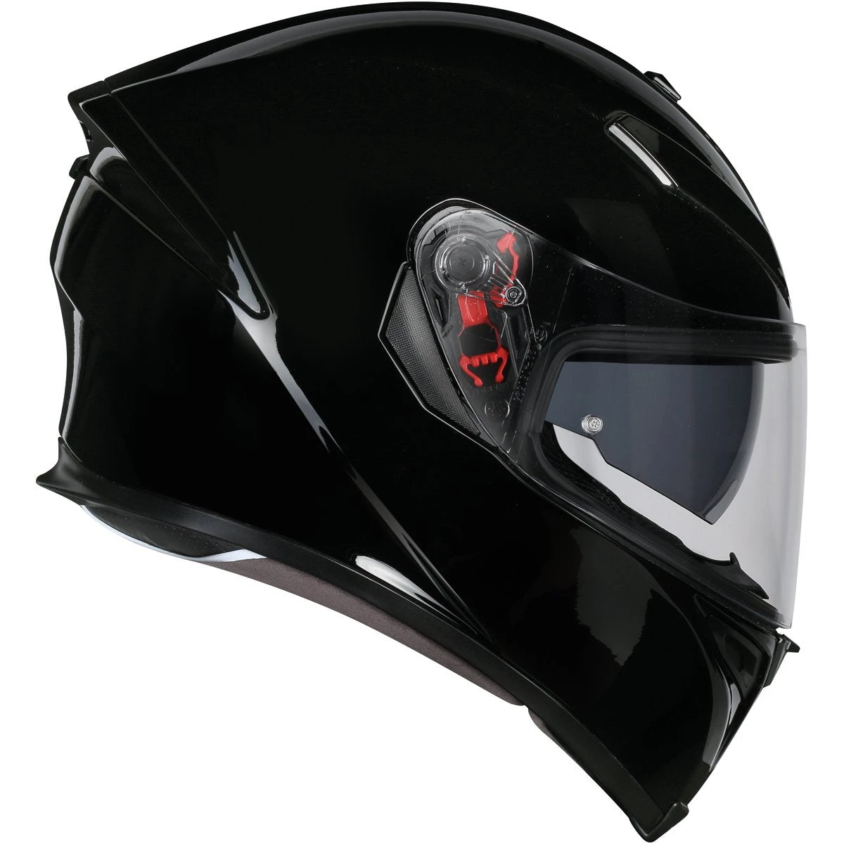 AGV K5-S Solid Helmet - Black 4 AGV K5-S Solid Helmet - Black - Image 2