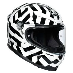 AGV K6 Secret Helmet - Black White