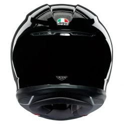 AGV K6 Solid Helmet - Black -Hot Sale getgeared Shop md300559blkd main agv k6 solid helmet black 4