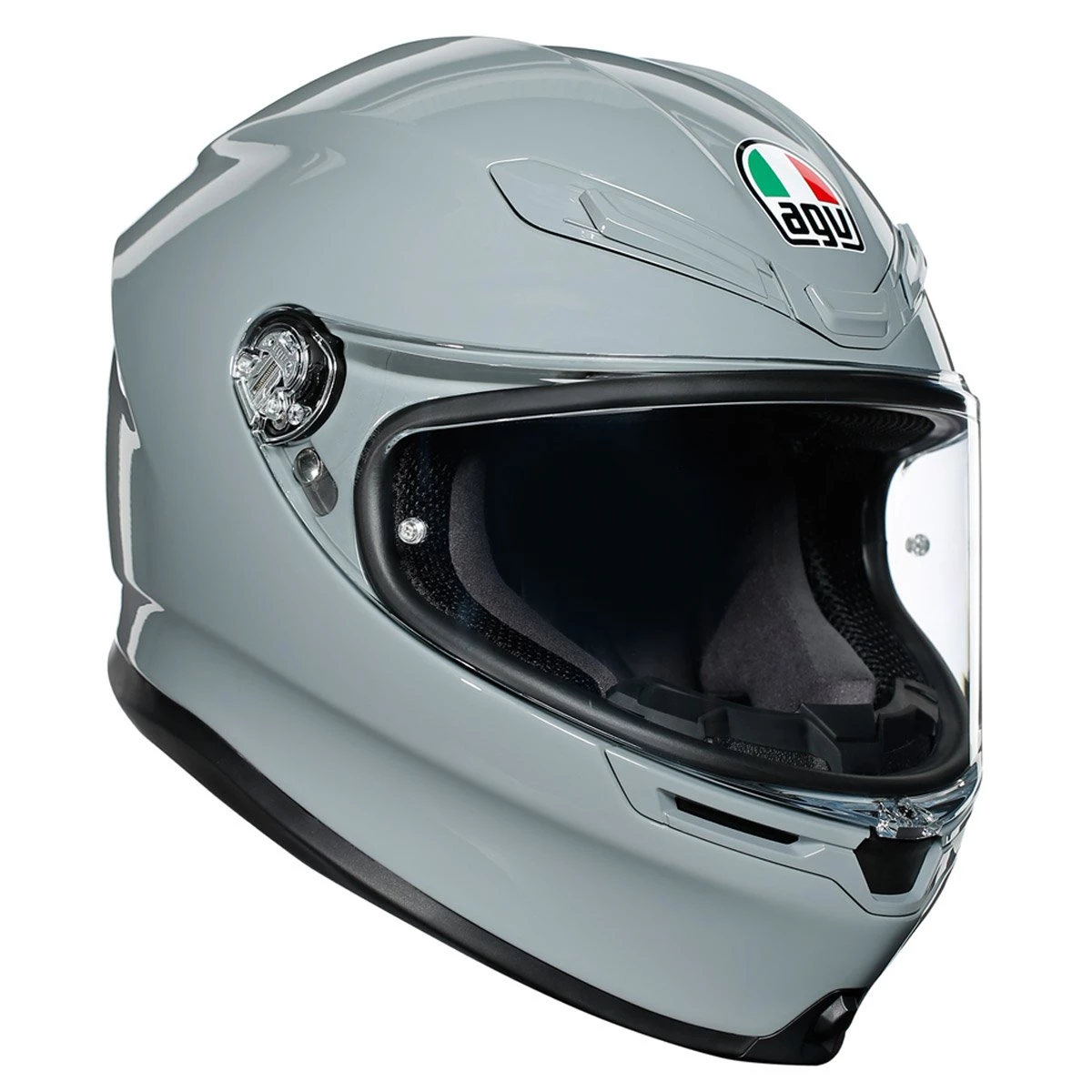 AGV K6 Solid Helmet - Grey 3 AGV K6 Solid Helmet - Grey