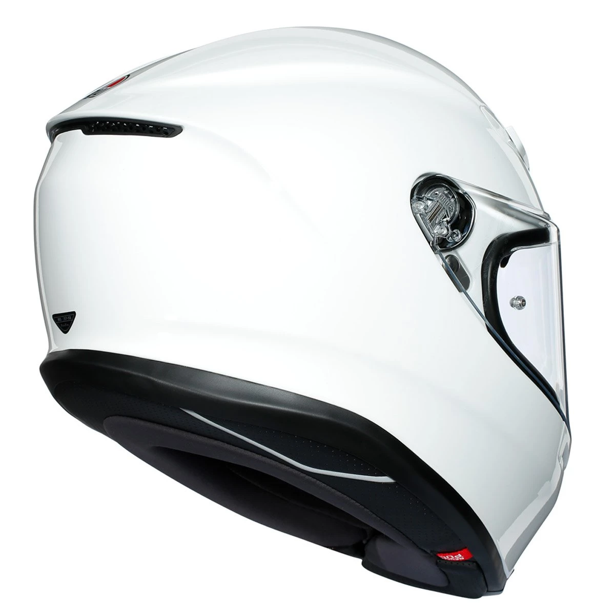 AGV K6 Solid Helmet - White 5 AGV K6 Solid Helmet - White - Image 3