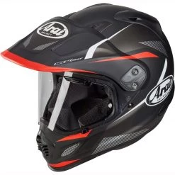Arai Tour-X 4 Break Helmet - Black Red White