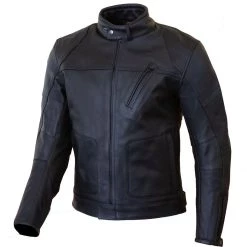 Merlin Gable Leather Jacket WP - Black
