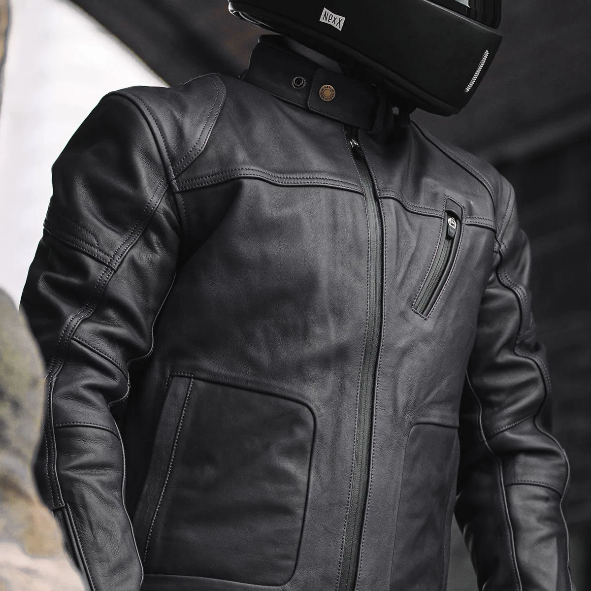 Merlin Gable Leather Jacket WP - Black 5 Merlin Gable Leather Jacket WP - Black - Image 3
