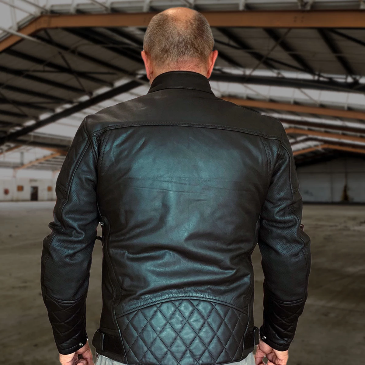 Merlin Wishaw Leather Jacket D3O - Black 4 Merlin Wishaw Leather Jacket D3O - Black - Image 3