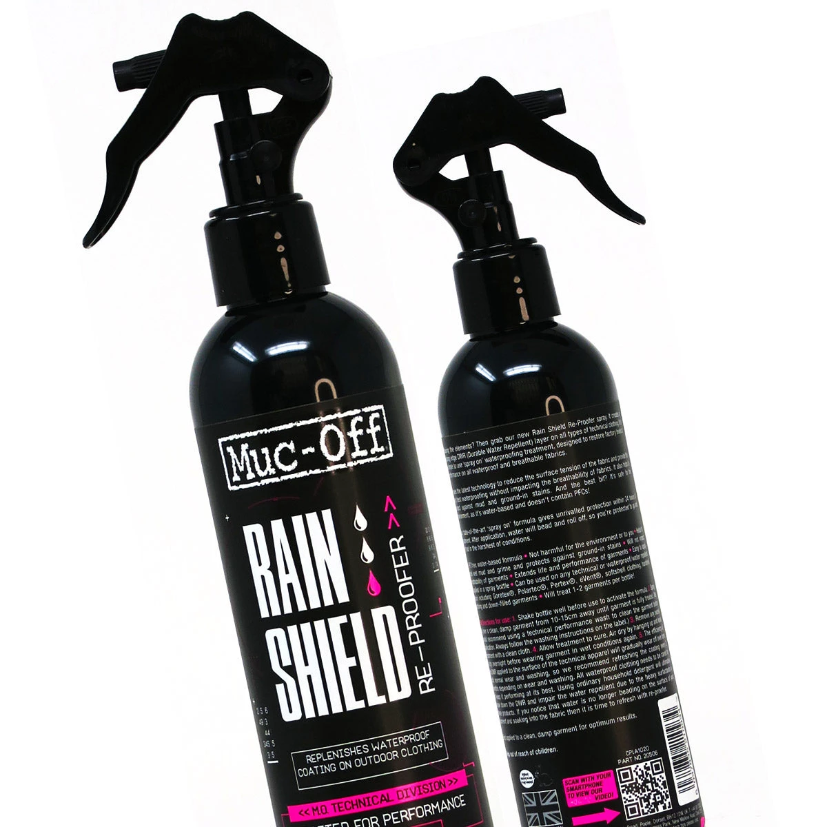 Muc-Off Rain Shield Re-proofer - 250ml - Clear 3 Muc-Off Rain Shield Re-proofer - 250ml - Clear