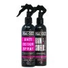 Muc-Off Motorcycle Textile Maintenance Kit - Re-proofer & Anti-Odour - Clear