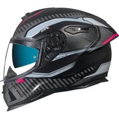 Nexx SX.100R Helmet Skidder - Black Pink