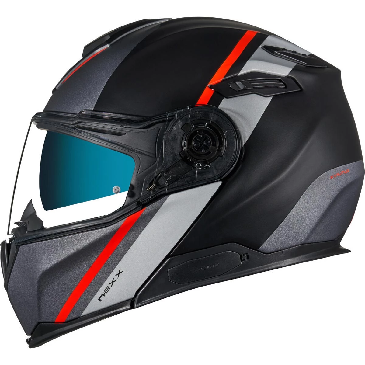 Nexx X.Vilitur Helmet Stigen - Black Red 3 Nexx X.Vilitur Helmet Stigen - Black Red