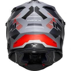 Nexx X.WED 2 Helmet Wild Country - Grey Red -Hot Sale getgeared Shop nexx x wed 2 helmet wild country grey red nx01xwe02259897d 3