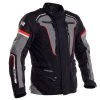 Richa Infinity 2 Pro Jacket WP - Black Grey Red -Hot Sale getgeared Shop nv082infprogrd richa infinity 2 pro jacket wp black grey red 1 1